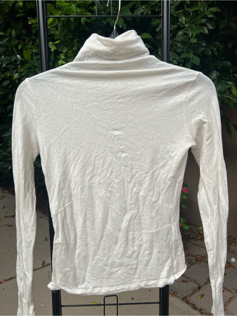 HUGO BOSS Black Virgin Wool Silk Cashmere Turtleneck XS Quiet Luxury - Picture 5 of 7